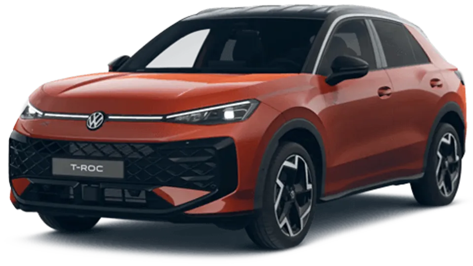 Le Volkswagen T-Roc.